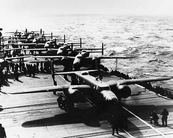 B-25s-on-carrier