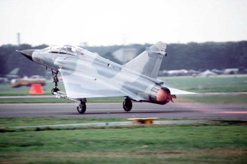 Mirage 2000 taking off 
        - Wikipedia