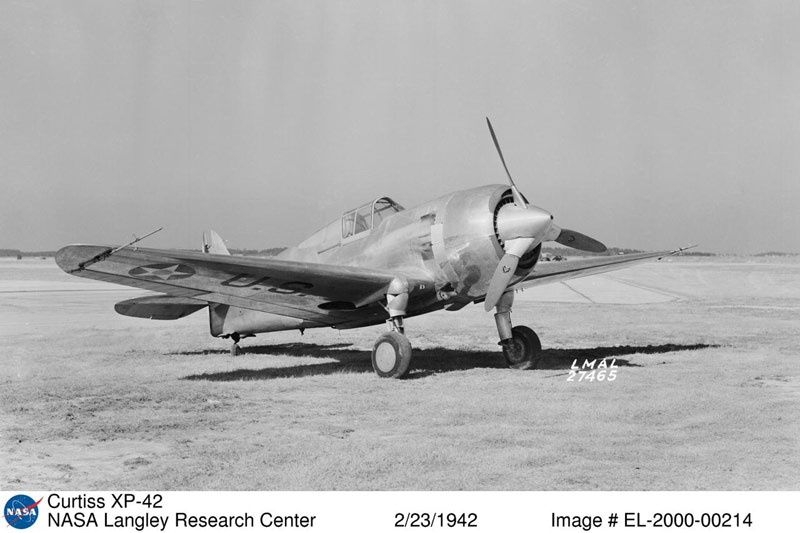 Curtiss XP-42 - NASA