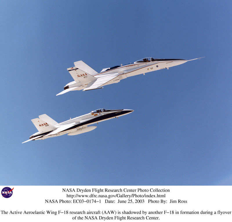 F-18 Research Aircraft - NASA