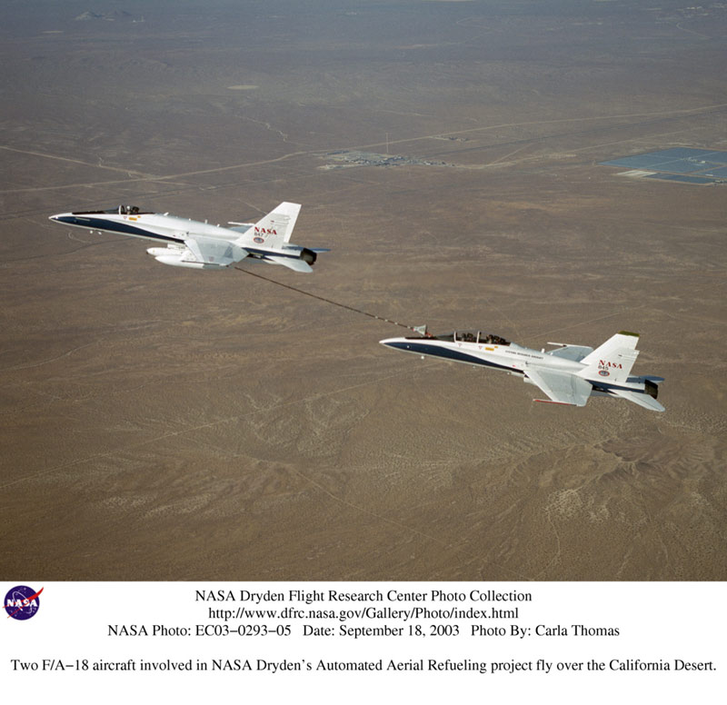 F-18s-Refueling - NASA