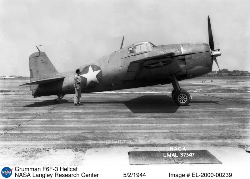 Grumman F6F-3 Hellcat - NASA