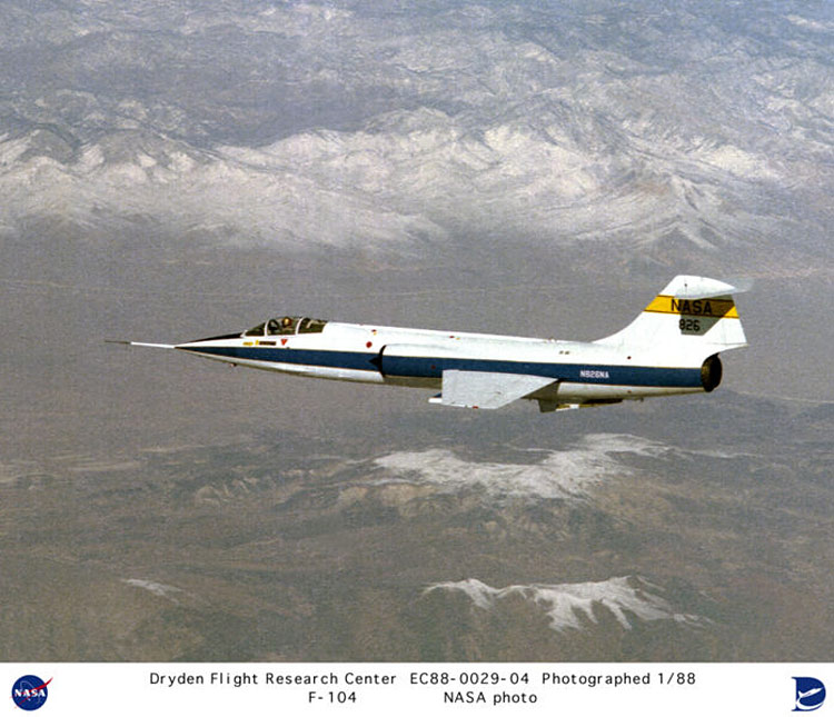 Lockheed F-104 Starfighter - NASA