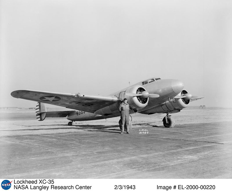 Lockheed XC-35 - NASA