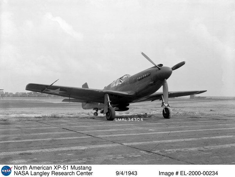 XP-51 Mustang - NASA