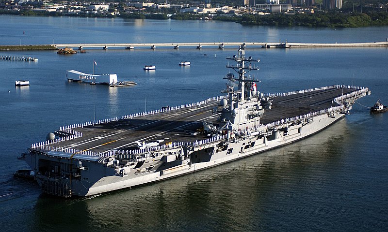 USS REAGAN AT PEARL