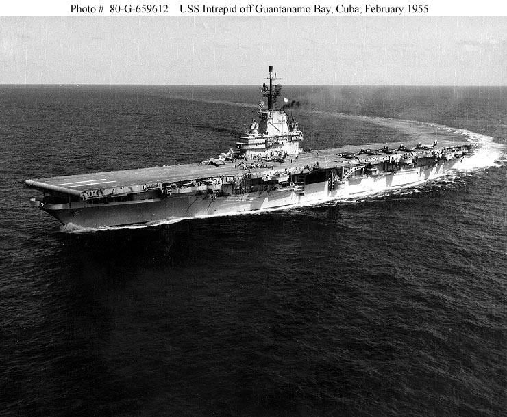 USS INTREPID 1955