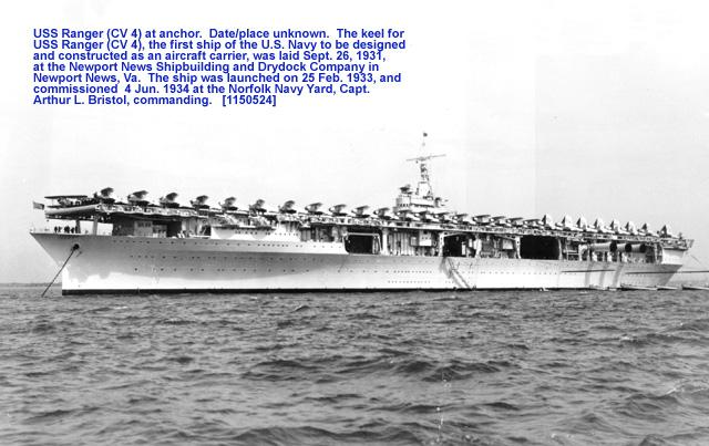 USS RANGER CV-4