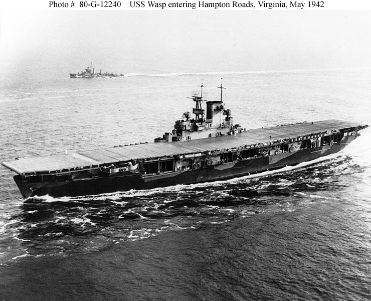 USS WASP 1942