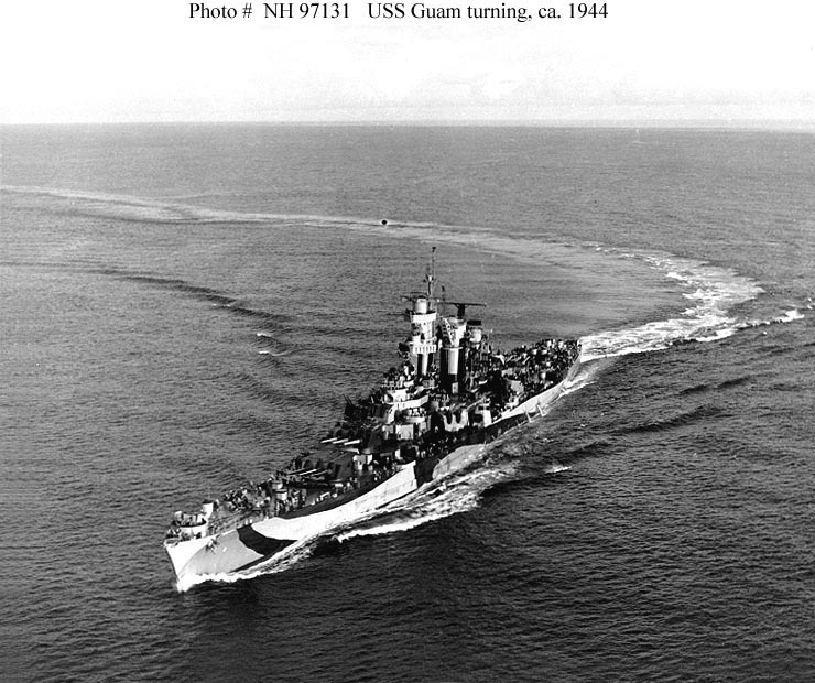 USS GUAM  1944