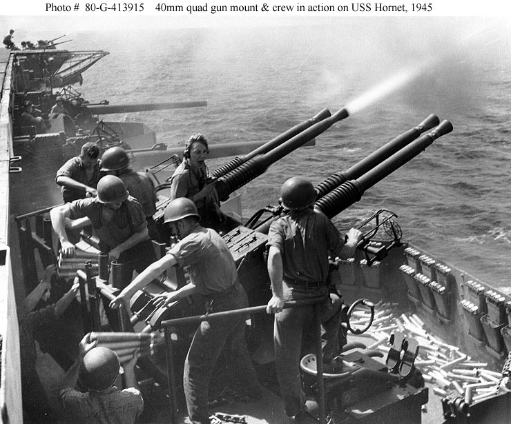 USS HORNET 1945