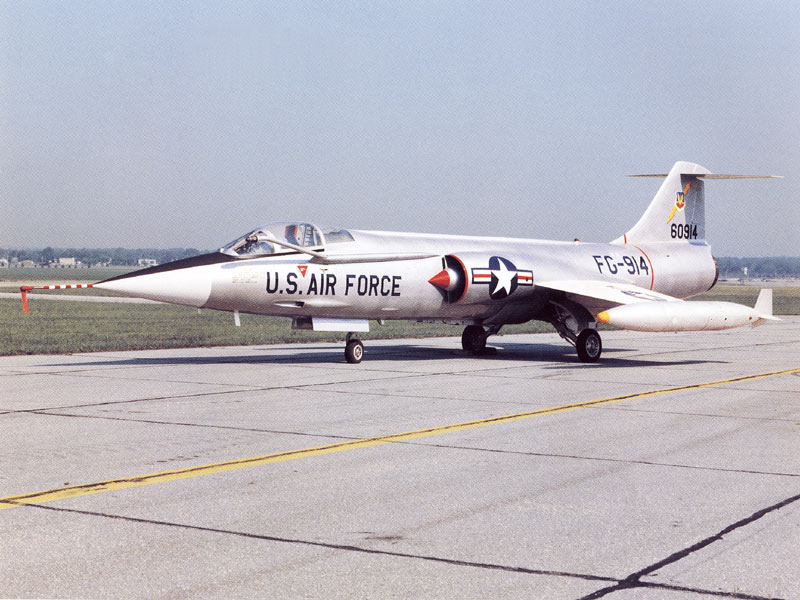 Lockheed F-104C Starfighter - NMUSAF