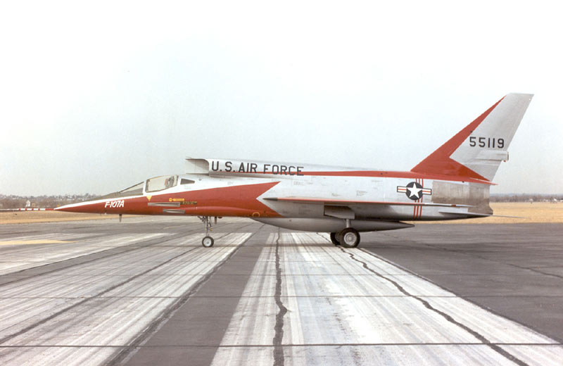North American F107A 
        - NMUSAF
