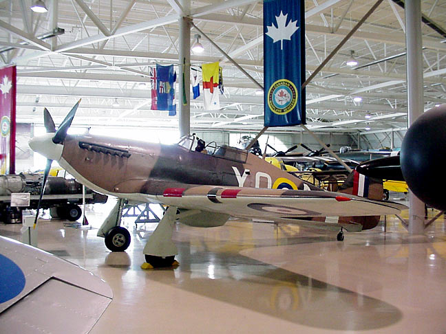 Hawker Hurricane MK-11B Canadian Heritage Museum