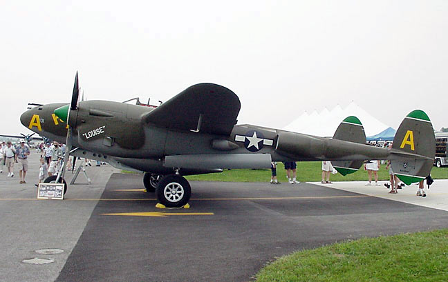 P-38 at Frederick Show