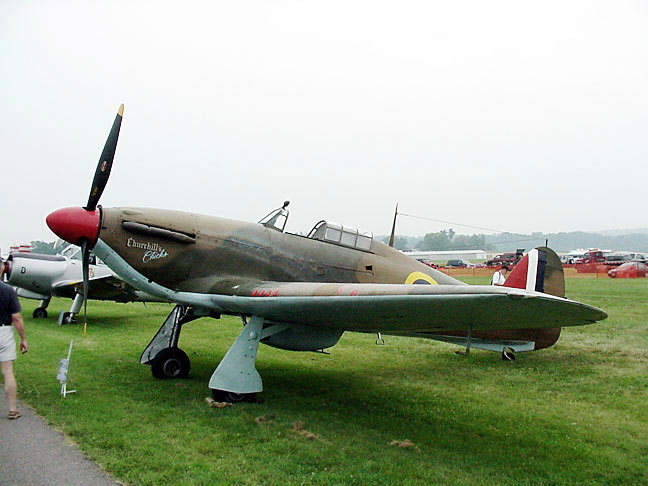 Hawker Hurricane at Frederick Show