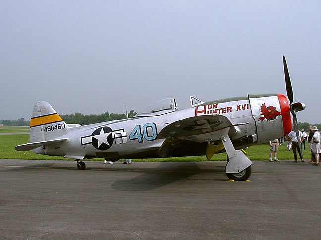 P-47 at Frederick Air Show