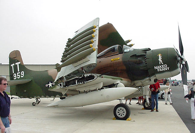Douglas A-1 at Frederic Air Show